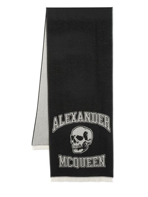 Sciarpa con logo ALEXANDER MCQUEEN | 7585004200Q1078